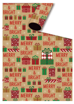 PAPEL DE REGALO NAVIDEÑO 80 G. 50 CM. X 70 CM. N24208 (100*10)