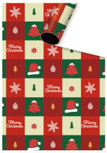 PAPEL DE REGALO NAVIDEÑO 80 G. 50 CM. X 70 CM. N24227 (100*10)