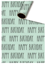 PAPEL DE REGALO CUMPLEAÑOS 80 G. 50 CM. X 70 CM. C20219 (100*10)