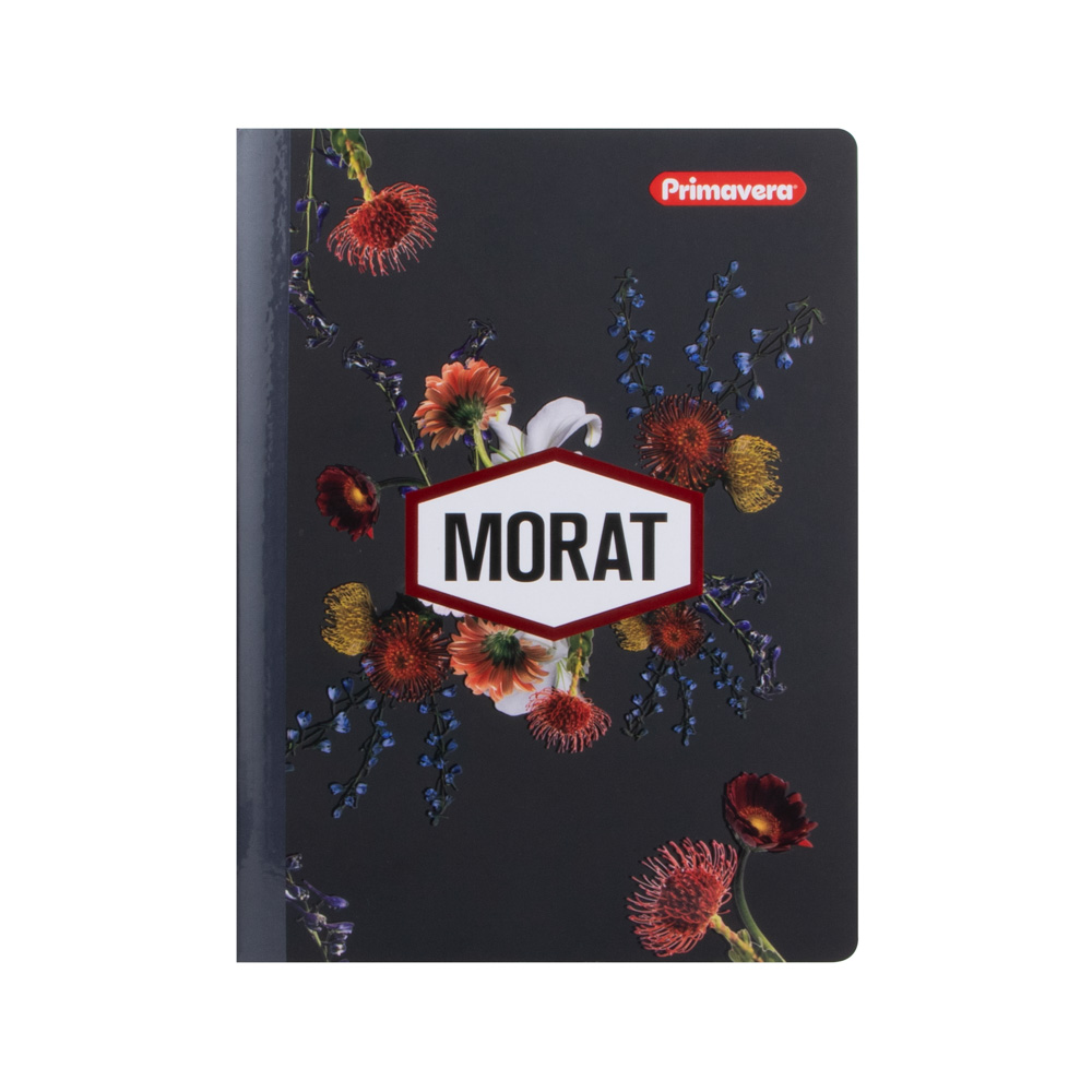 CUADERNO COSIDO 100H LINEAS MORAT PRIMAVERA