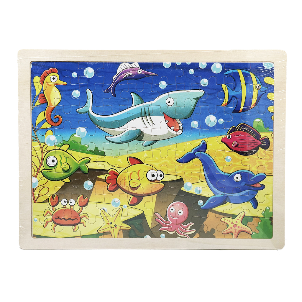 ROMPECABEZAS DE MADERA OCEANO ANGELS CRAFT (12*12)