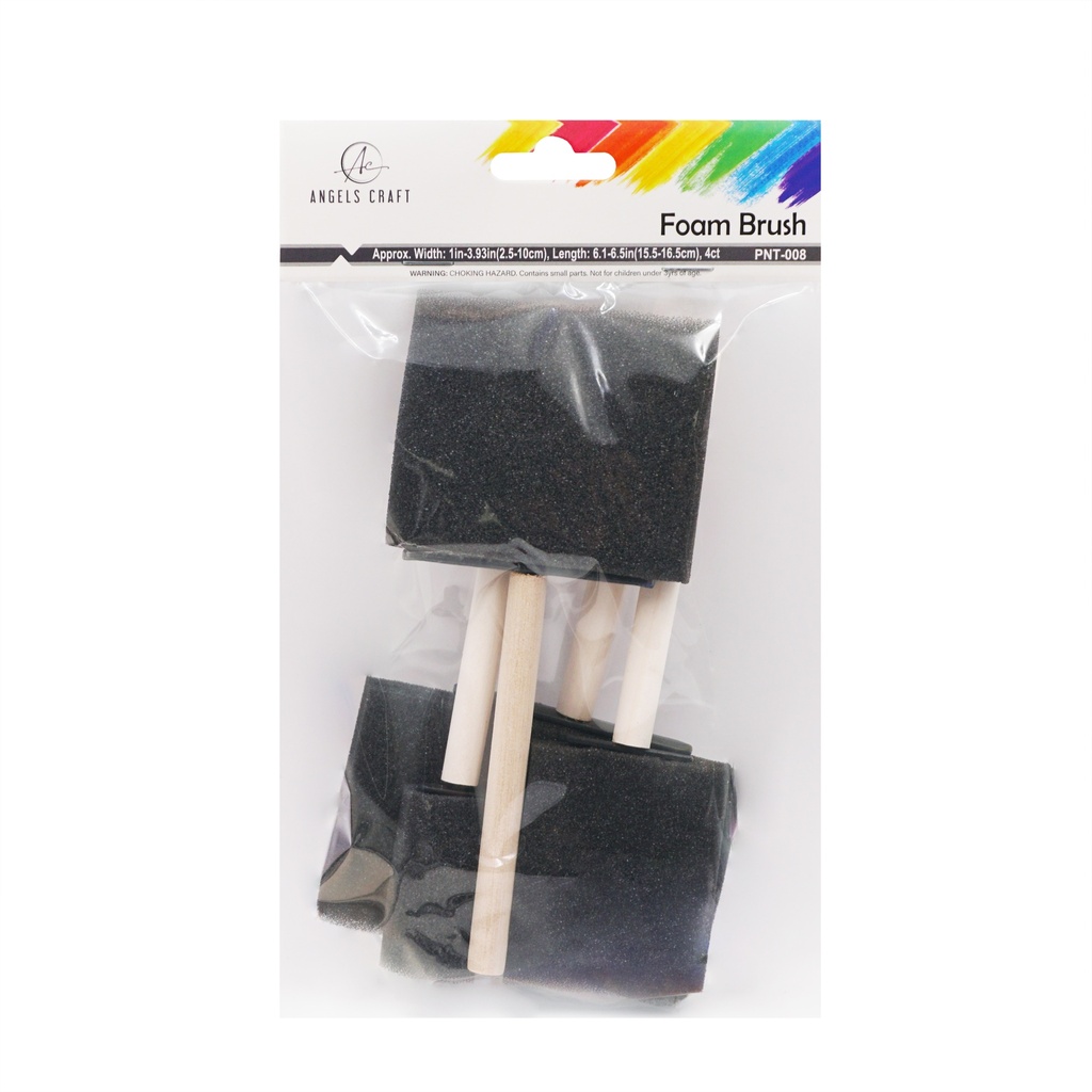BROCHA DE ESPONJA 4 U. ANGELS CRAFT (12*20)