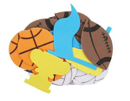 FIGURAS DE FOAMY DEPORTES 36 U. ANGELS CRAFT (12*20)