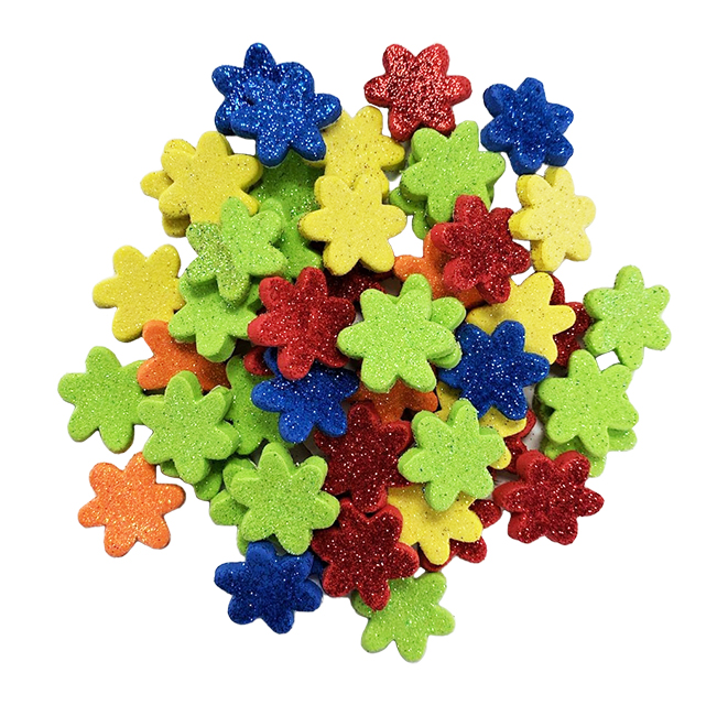FIGURAS DE FOAMY FLORES 18 GR. ANGELS CRAFT (12*10)