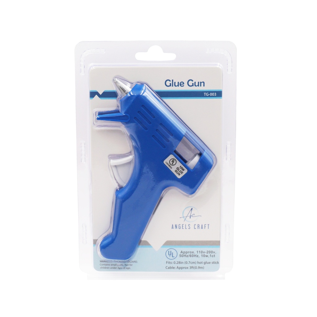 PISTOLA DE SILICON DELAGADO UL 10 W. ANGELS CRAFT