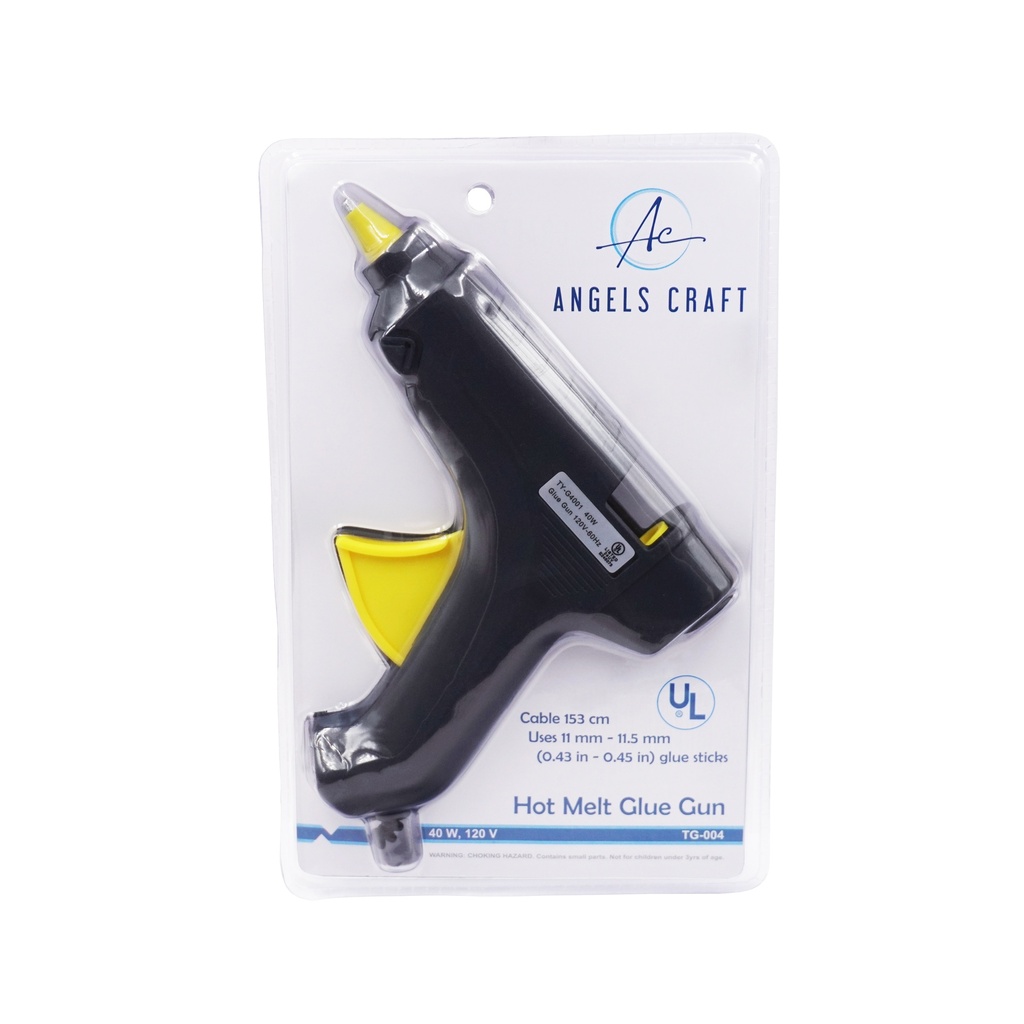 PISTOLA DE SILICON GRUESO  UL 40 W. ANGELS CRAFT