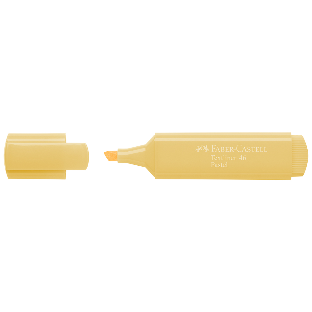 RESALTADOR PASTEL AMARILLO CLARO FABER CASTELL 