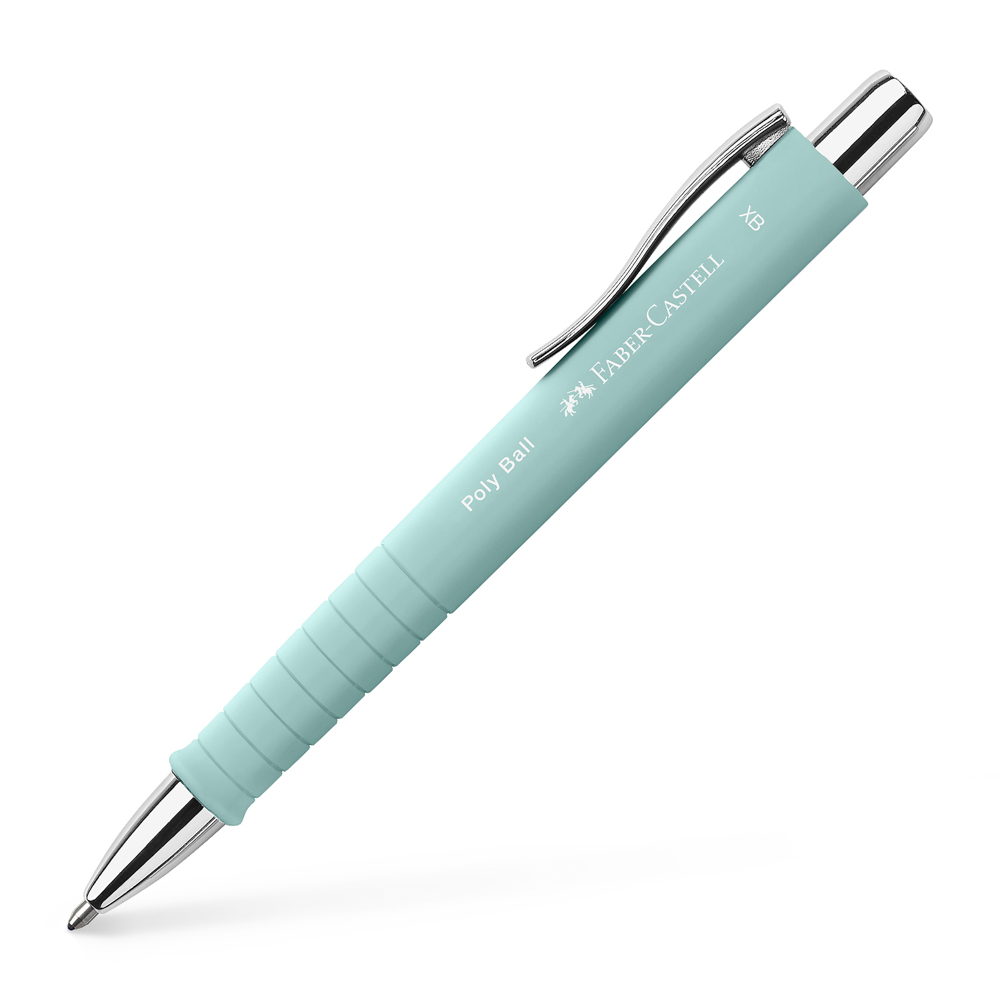 BOLIGRAFO POLY BALL XB AZUL CARIBEÑO FABER CASTELL   
