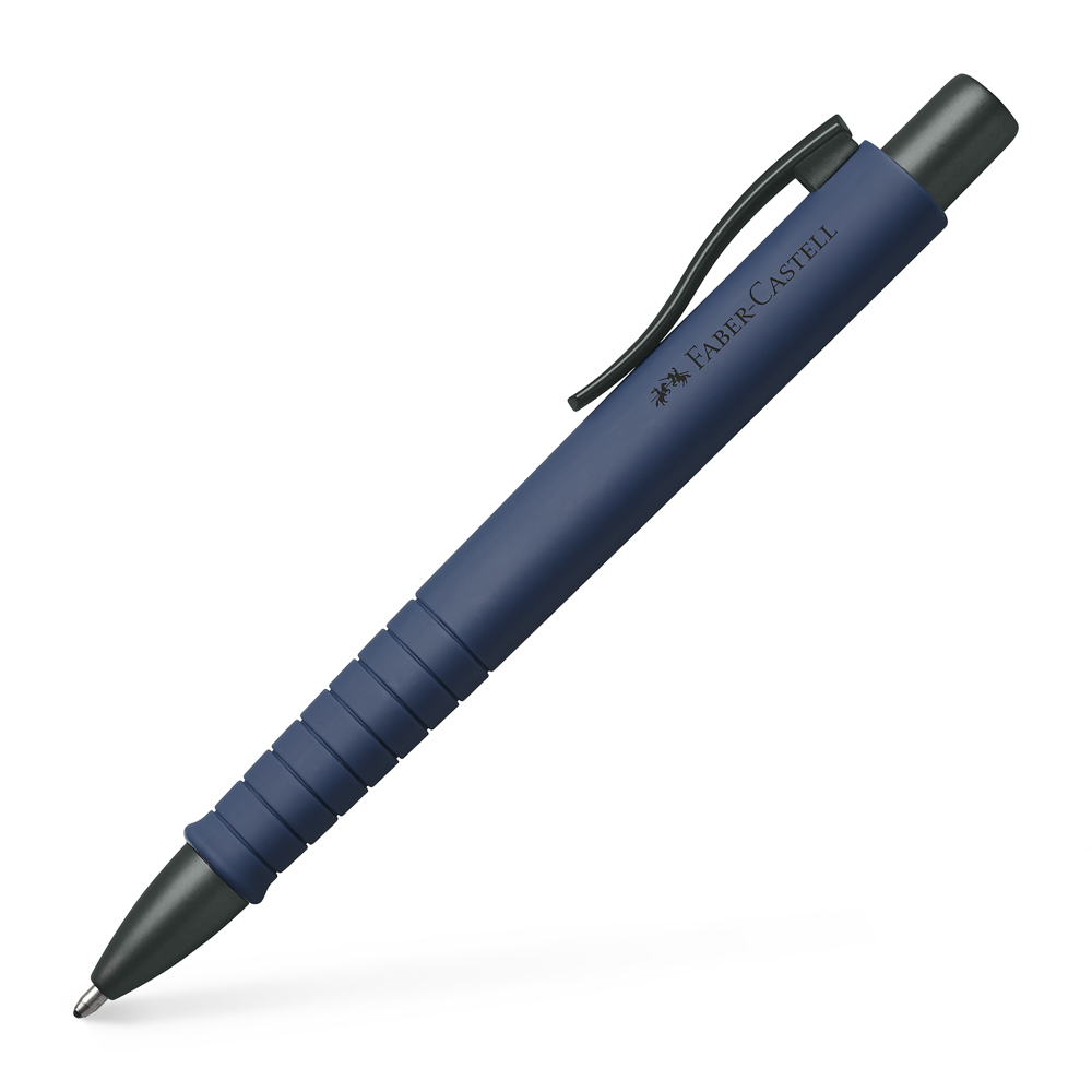 BOLIGRAFO POLY BALL URBAN AZUL MARINO FABER CASTELL  