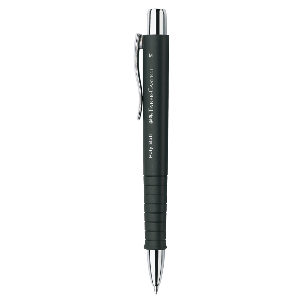 BOLIGRAFO POLY BALL 241199 NEGRO FABER CASTELL  