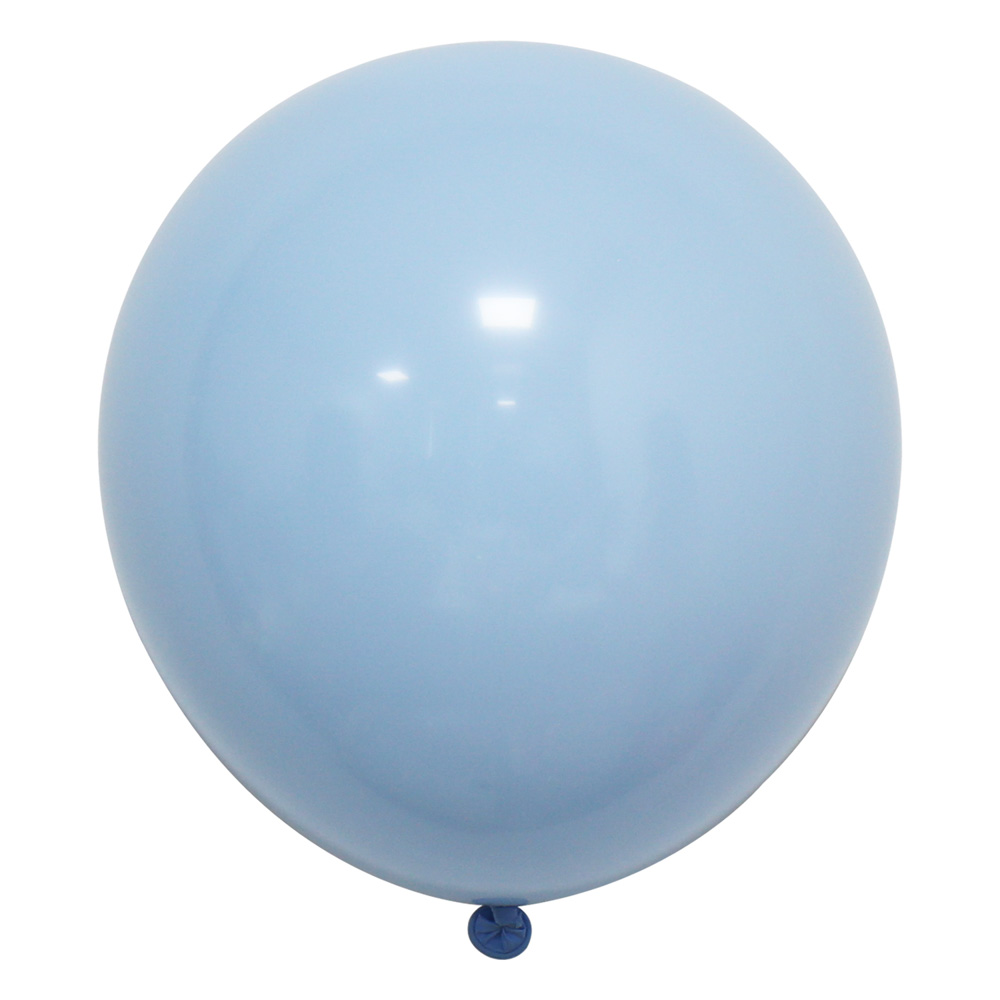GLOBOS 25U. 10" CELESTE PASTEL KREA 