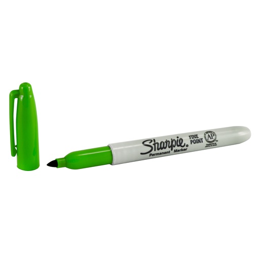 MARCADOR PERMANENTE VERDE CLARO SHARPIE