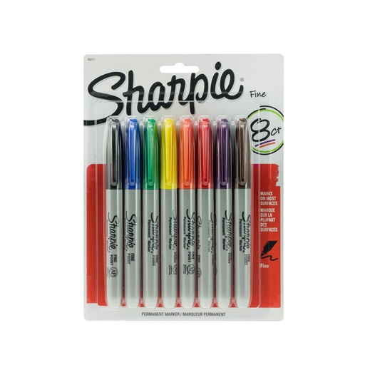 MARCADORES PERMANENTES 8 U. SHARPIE