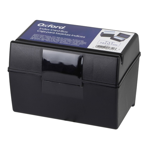 FICHERO 3 PLG. X 5 PLG. NEGRO OXFORD