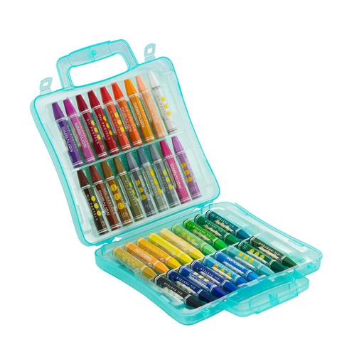 CRAYONES PASTEL HEXAGONAL GRASO SIMBALION 36 COL.