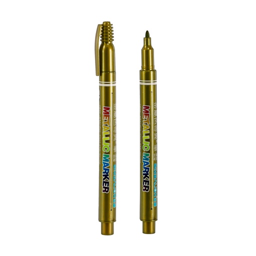 MARCADOR METALICO DORADO SIMBALION