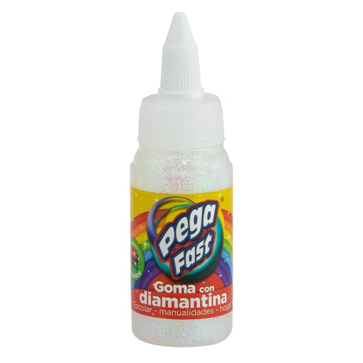 GOMA CON DIAMANTINA 60 ML. CRISTAL FAST