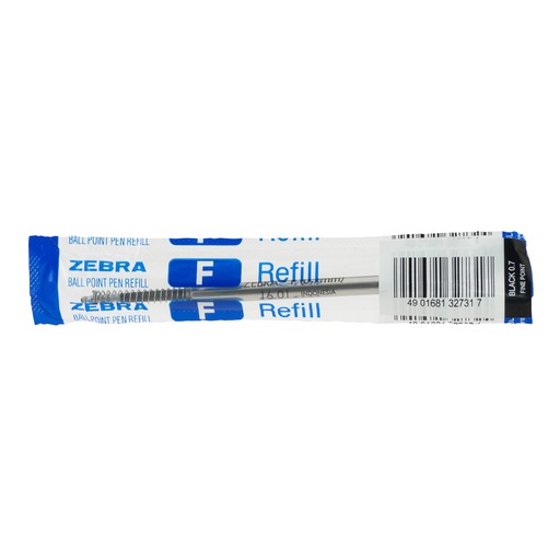 REPUESTO BOLIGRAFO F-301 NEGRO ZEBRA