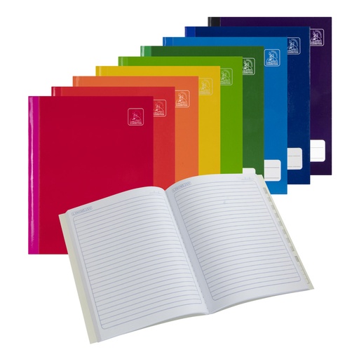 CUADERNO COSIDO LINEAS CONQUISTADOR