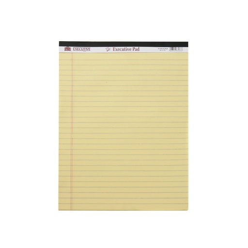 BLOCK CON LINEAS CARTA 50 H. AMARILLO EXECUTIVE