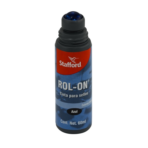 TINTA ALMOHADILLA ROLL ON 60 ML. AZUL STAFFORD