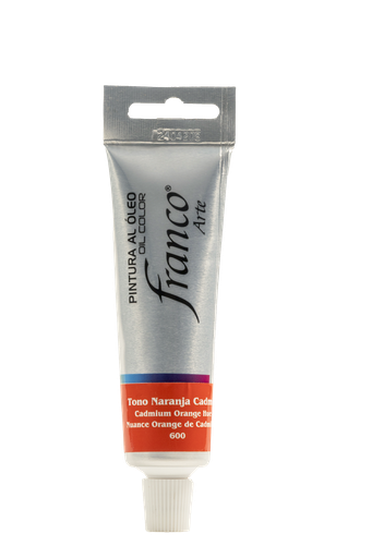 [11600] OLEO 37 ML. 600 NARANJA CADMIO FRANCO ARTE (3*24)