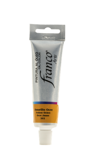[11202] OLEO 37 ML. 202 AMARILLO OCRE FRANCO ARTE (3*24)