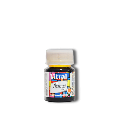 [25002] VITRAL 30 ML. 002 AMARILLO FRANCO ARTE (6*24)