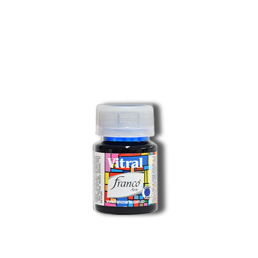 [25007] VITRAL 30 ML. 007 AZUL FRANCO ARTE (6*24)