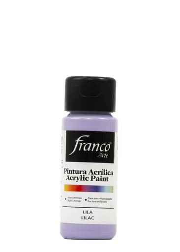 [18075] PINTURA ACRILICA 60 ML. 075 LILA FRANCO ARTE (6*24)