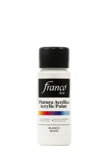 [18001] PINTURA ACRILICA 60 ML. 001 BLANCO FRANCO ARTE (6*24)