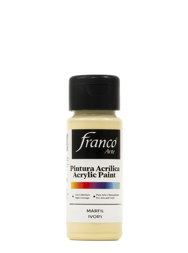 [18065] PINTURA ACRILICA 60 ML. 065 MARFIL FRANCO ARTE (6*24)