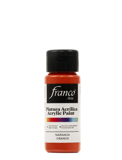 [18006] PINTURA ACRILICA 60 ML. 006 NARANJA FRANCO ARTE (6*24)
