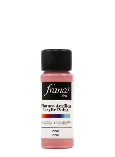 [18007] PINTURA ACRILICA 60 ML. 007 PINK FRANCO ARTE (6*24)