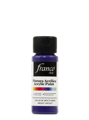 [18047] PINTURA ACRILICA 60 ML. 047 VIOLETA NOCTURNA FRANCO ARTE (6*24)