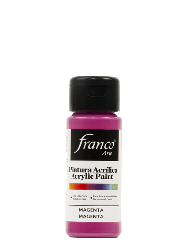 [18014] PINTURA ACRILICA 60 ML. 014 MAGENTA FRANCO ARTE (6*24)