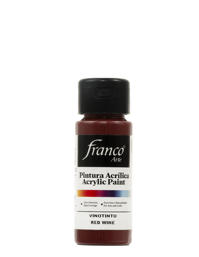 [18054] PINTURA ACRILICA 60 ML. 054 VINOTINTO FRANCO ARTE (6*24)