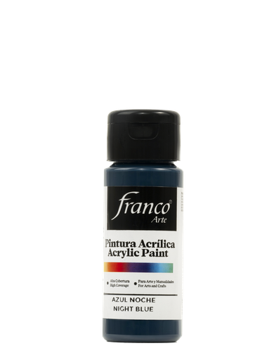 [18055] PINTURA ACRILICA 60 ML. 055 AZUL NOCHE FRANCO ARTE (6*24)