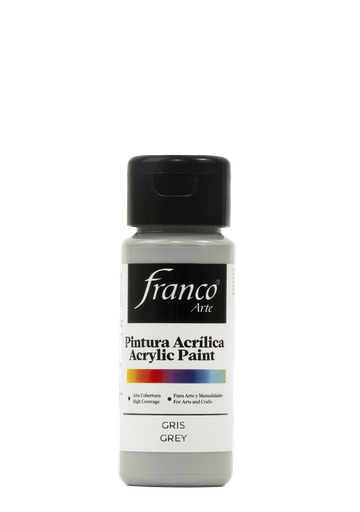 [18060] PINTURA ACRILICA 60 ML. 060 GRIS FRANCO ARTE (6*24)