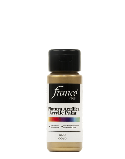 [18033] PINTURA ACRILICA 60 ML. 033 ORO FRANCO ARTE (6*24)