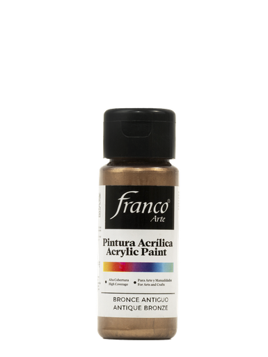 [18036] PINTURA ACRILICA 60 ML. 036 BRONCE ANTIGUO FRANCO ARTE (6*24)