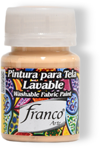 [31004] PINTURA PARA TELA 30 ML. 004 PIEL FRANCO ARTE (6*24)