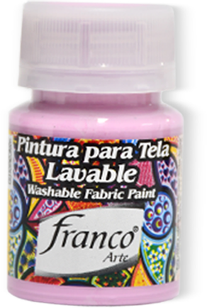 [31013] PINTURA PARA TELA 30 ML. 013 ROSADO FRANCO ARTE (6*24)