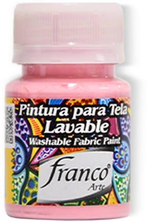 [31014] PINTURA PARA TELA 30 ML. 014 PINK FRANCO ARTE (6*24)