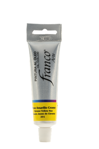 [11201] OLEO 37 ML. 201 AMARILLO CROMO FRANCO ARTE (3*24)