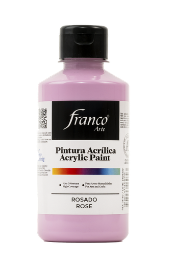 [18150] PINTURA ACRILICA 250 ML. 050 ROSADO FRANCO ARTE (36)