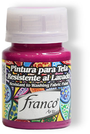 [31016] PINTURA PARA TELA 30 ML. 016 MAGENTA FRANCO ARTE (6*24)