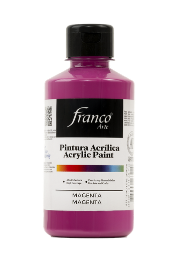 [18114] PINTURA ACRILICA 250 ML. 014 MAGENTA FRANCO ARTE (36)