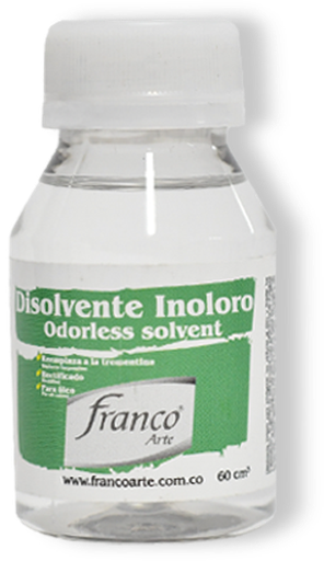 [16009] DISOLVENTE INOLORO 60 ML. 009 FRANCO ARTE (12*12)