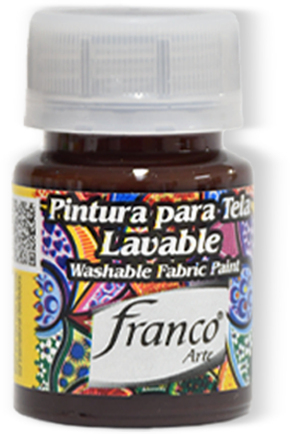 [31044] PINTURA PARA TELA 30 ML. 044 MARRON OSCURO FRANCO ARTE (6*24)